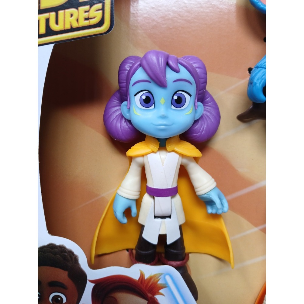STAR WARS YOUNG JEDI ADVENTURES KAI, LYS, NASH & NUBS FIGURES - HASBRO - Picture 7 of 9